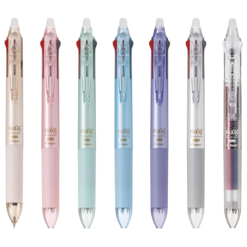 Pilot 3-color Ballpoint Pen That Disappears When Rubbed Frixion Ball 3 Slim 0.38 Pearl Blue PLKFBS60UFPL