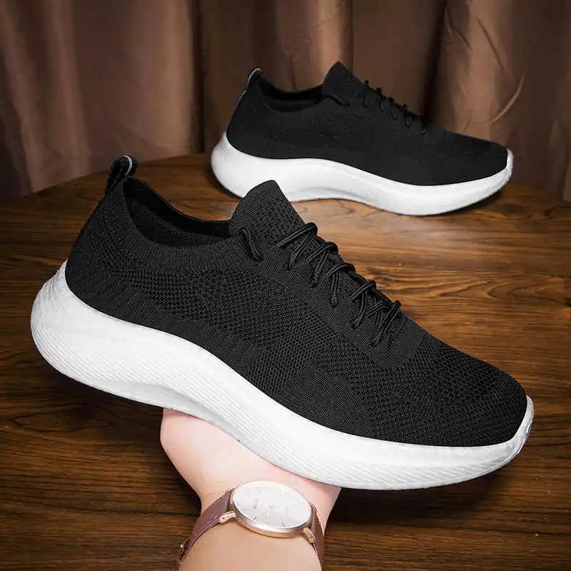 Fashion In The Forest Laced Shoes Men's Sneakers Black Ankle Boot High Sports Shoes For Men Shuse Workout Order From Famous Brands