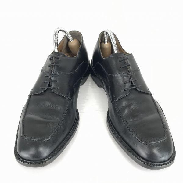 Vintage/Florsheim Imperial/All Leather U-Tip Shoes/10D/27.5/Black/Dress/Business(USED)