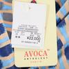 unused AVOCA 7 minutes sleeve Long dress 38 blue Tagged Women Used