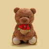 Fragrance Variety Rose Bear Plush Toy Confession Doll 520 Valentine's Day Gift Hat Flower Teddy Bear
