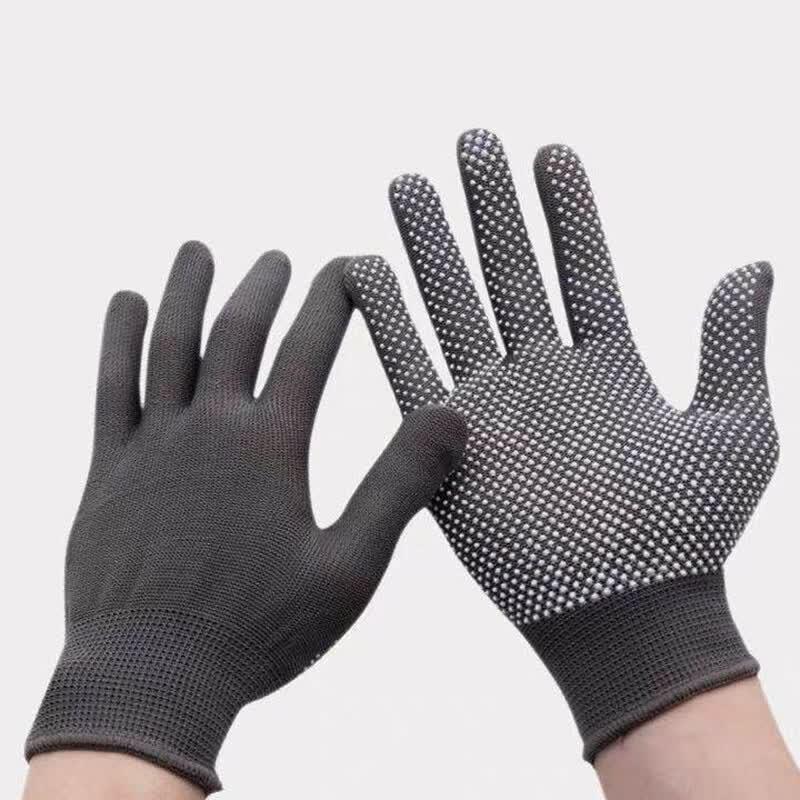 Minggu Nylon Dotted Work Gloves