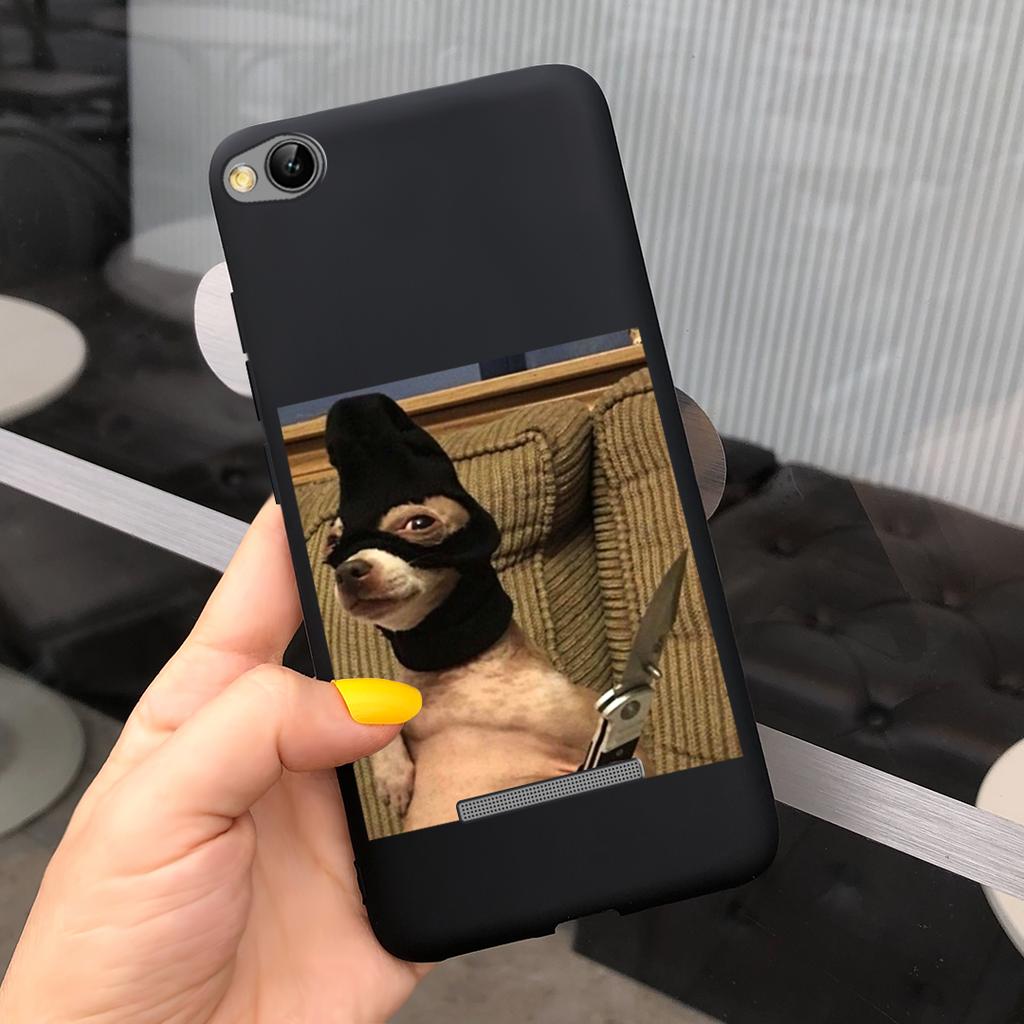 Phone Case For Xiaomi Redmi 4A 5A 6A 7A Case Lovely Cartoon Silicone Cover Candy Color Soft Funda For Redmi 4a 5 a 6a 7a Coque
