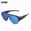 New multi-colored night vision glasses, suitable for both men and women, fashionable half-frame polarized sunglasses