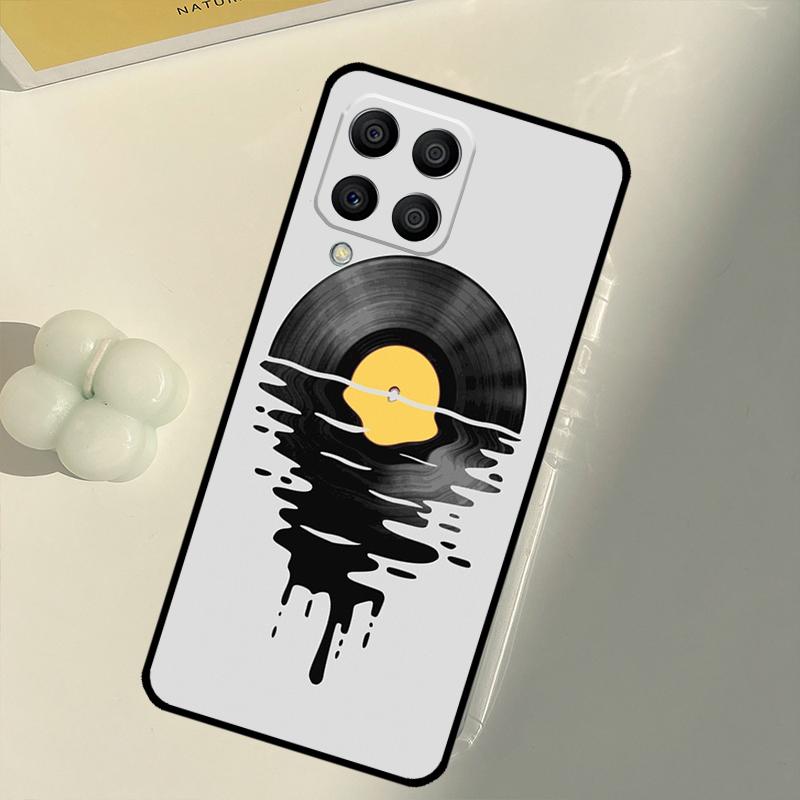 Vinyl Record Retro For Samsung Galaxy M31 M16 M11 M21 M13 M33 M35 M53 M55 M15 M14 M34 M54 M12 M32 M52 M06 Case