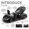 1:24 KNSG Jesko Absolut ONE 1 Gemera GT Supercar Alloy Metal Diecast Model Car Boy’s High Simulation Miniatures Holiday Present