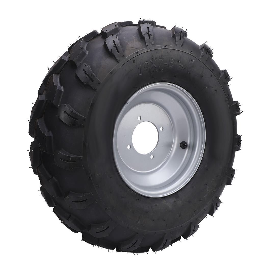19x7-8 8 Inch Front Wheel Rim Tyre Anti Skid Rubber Tires for ATV Quad Bike Go Kart 125cc To 250cc