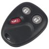 Jingyuqin 3 Botones Mando a Distancia Carcasa Vacía para Llave de Coche Estuche de Estilo Cubierta de Almohadilla Fob Sin Llave Para Buick Rainier GMC Isuzu Oldsmobile