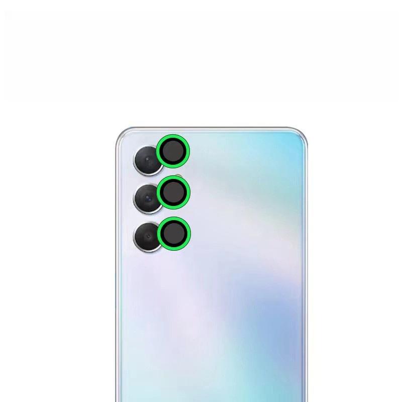 Luminous Camera Lens Protector For Samsung Galaxy A55 A35 A15 5G Protective Ring Glass On Sansung A 55 35 15 Back Lens Film