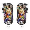 Custom DBZ Goku Japan Comic Sunglasses Soft Case Neoprene Zipper DBZ Anime Shell Eyeglass Case Protective Box For Glasses