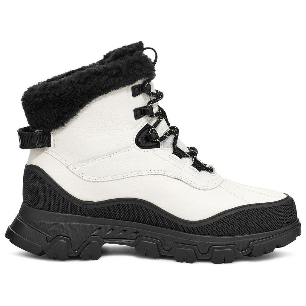 UGG Adirondack Kožené Módní Pohodlné Krátké Venkovní Boty Unisex boty Bílé 1169031-WHT