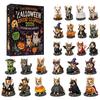 Holiday Gift 2026 Dog Christmas Advent Calendar, 24-Day Ornaments Countdown Calendar with 24 Day Box Pcs 2D Acrylic Figures for Lovers, Home