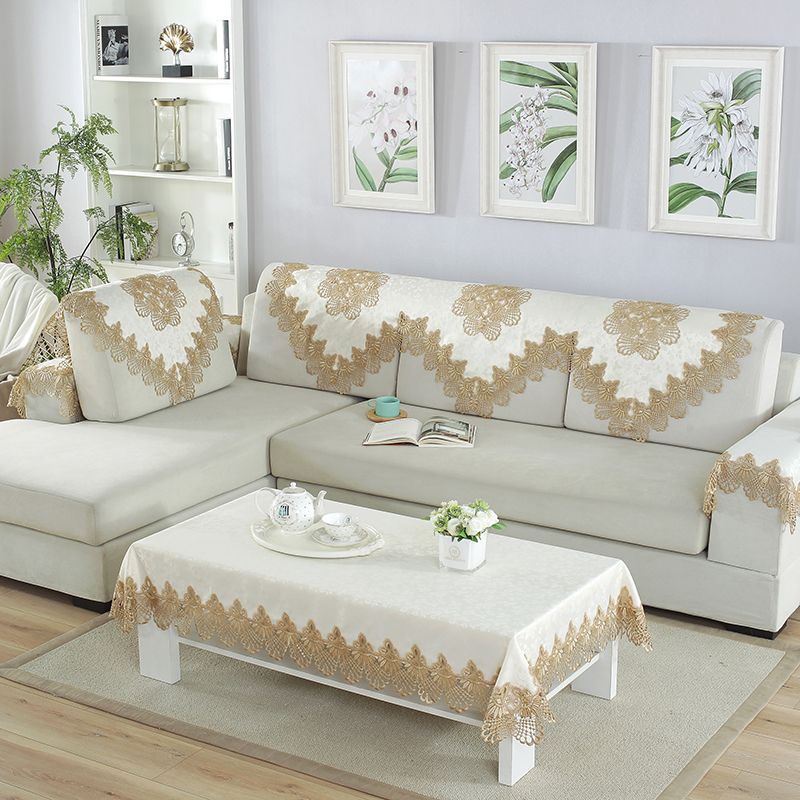 

Гостиная Тканевое Рукоделие Комбинированный Диван Заднее Полотенце Диванное Полотенце Пыльник Одинарное Двойное Трехместное Покрывало Полотенце Подлокотник Полотенце Европейский Стиль 1033 Brown Edge 85*85cm square multi-purpose towel