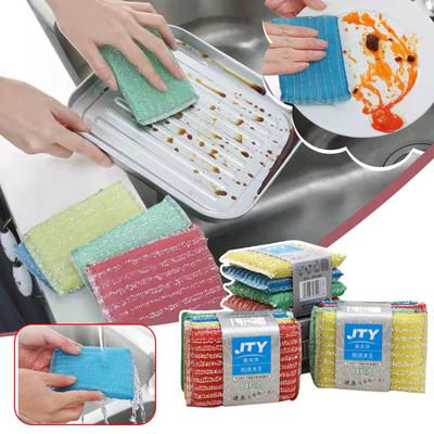 Mycie - Ścierka do czyszczenia w paski Gąbka Szorowanie naczyń i patelni Ścierka do mycia naczyń Ścierka do czyszczenia kuchni Gąbka Szorowanie