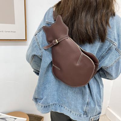 Chest Backpack Women's Dopamine Bag Cute Cat Bag Retro Chest Bag Waist Pack Going Out Women's Bag