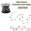 Miniature String Of Fake Lights Fake Mini Xmas Tree Decoration  Dollhouse