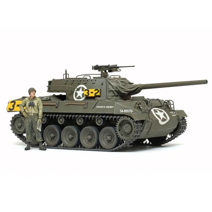 TAMIYA - Machetă Tanc U.S.. Distrugător de tancuri M18 Hellcat |tamiya|35376| 1:35 Maquette Char Promo - Ref : 12661