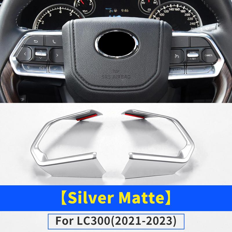 Pentru Toyota Land Cruiser 300 2022 2023 Volan Paster decorativ LC300 J300 Accesorii de interior Tuning