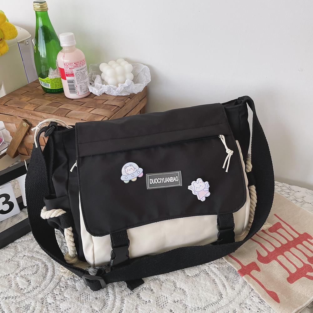Nylon Handbags Women Shoulder Bags Large Capacity Crossbody Bags For Teenager Girls Harajuku Messenger Bags Student School Bags