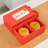 Persimmon Ruyi Persimmon Jar Happy Sugar Jar Tea Jar Ceramic Jar Small Wedding Sugar Jar Gift Box Tea Set Souvenir