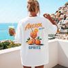 Aperol Spritz Tshirt Summer Spritz Lover Outfit Party Unisex Tee Holiday Vibes Gift For Aperol Fans Fashion Casual Unisex Tops