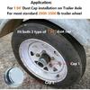 Trailer Dust Cap Tallation Tool 1.98 Inch Trailer Dust Cap Tool Axle Grease Cap Tool (1.98 '' Dust Cap Driver)