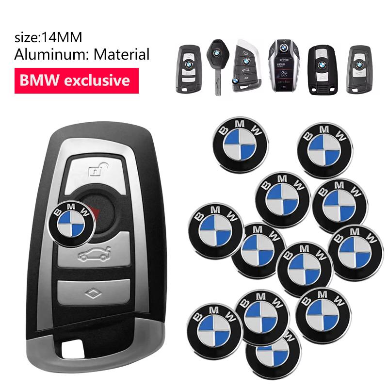 11mm/14mm Car Key Emblem Stickers Auto Door Keyhole Logo Decals For BMW Performance Kith F30 F10 E90 F20 E46 E60 E70 E39 E36 E87