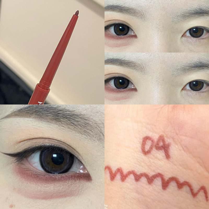 KuaJing Ink Wing Waterproof Long-Lasting Smooth Eyeliner Gel Pencil - No Smudge, Sweatproof, Beginner-Friendly.