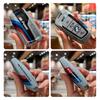 Funda para llave de coche con pegatinas de carreras ABS Hot 2025 para BMW 520 F10 F30 F18 118i 320i F18 F22 F01 F06 F02 M3 M5 Llavero con mando a distancia