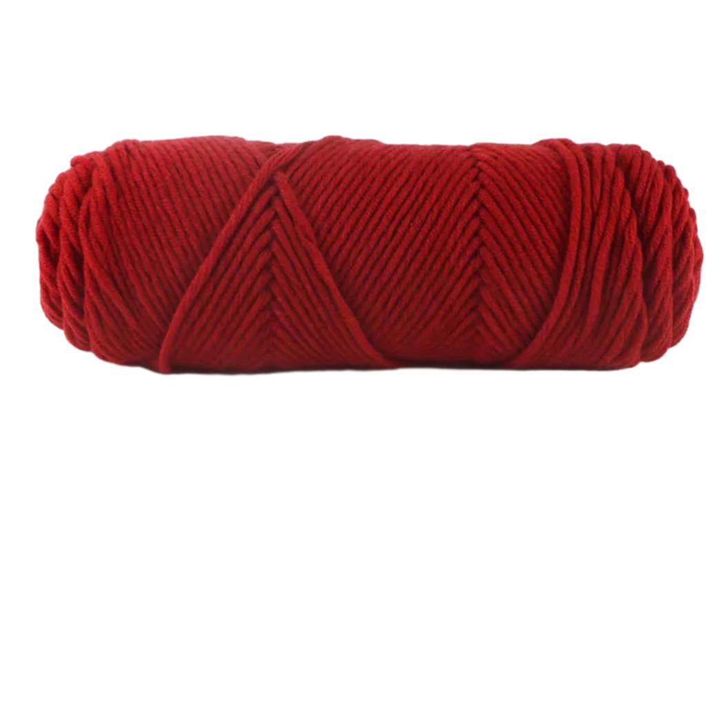 Milk Cotton Thread Colorful Milk Cotton Yarn Soft Comfort Milk Cotton Crochet Knitwear DIY Hand Knitting Yarn Mulitcolor