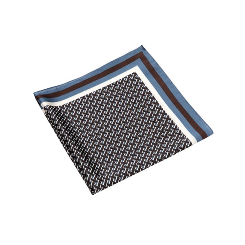 RECLOW RECLOW LAND Signature R LOGO Scarf Blue