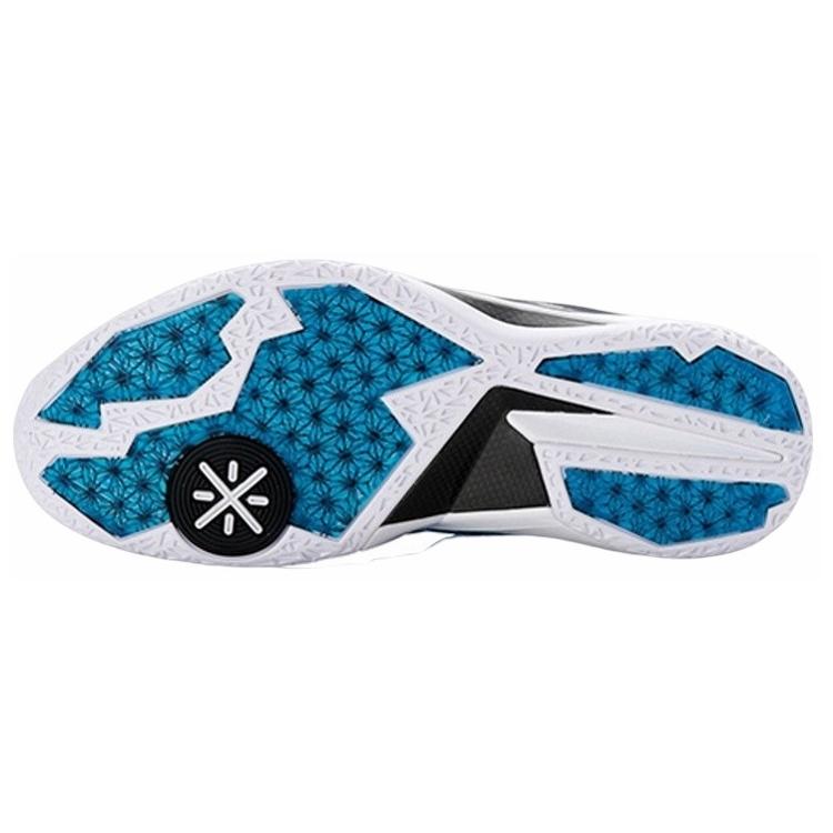 Li Ning WOW 4 Chinese Years, Year Of The Fire Monkey Low top Basketball Shoes Mens Blue Black ABAL037-27
