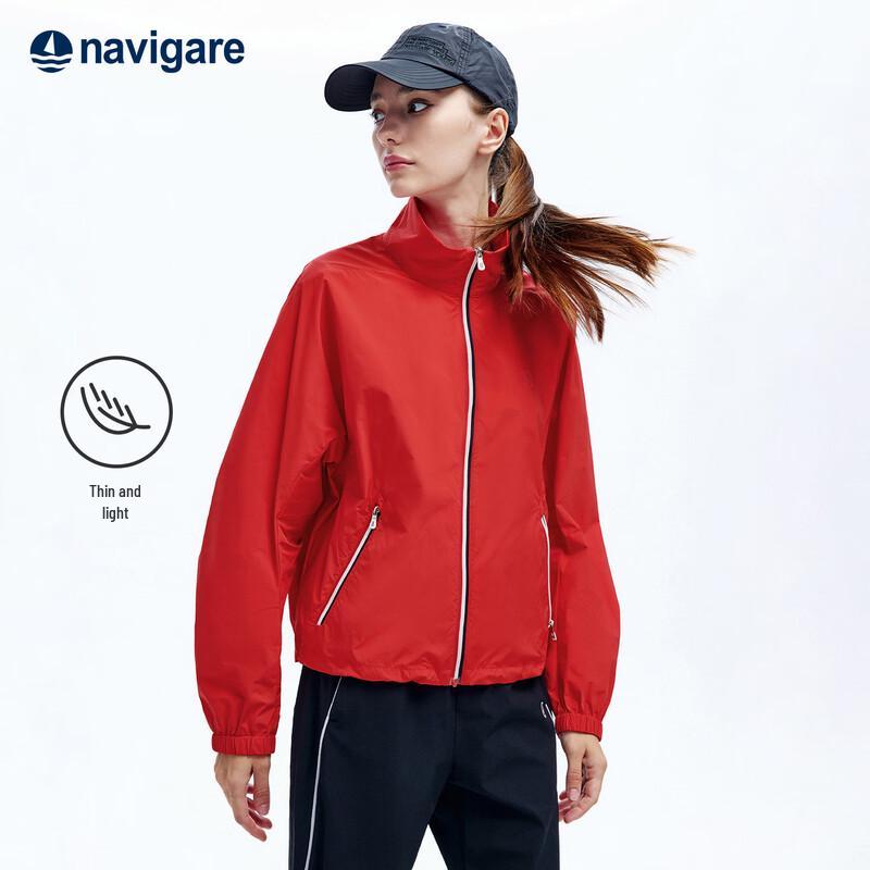 

Navigare Women s Lightweight Stand Collar Sport Jacket L