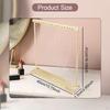 Necklace Display Holder Hanging Hooks Wood Jewelry Organizer Hanger for Shop