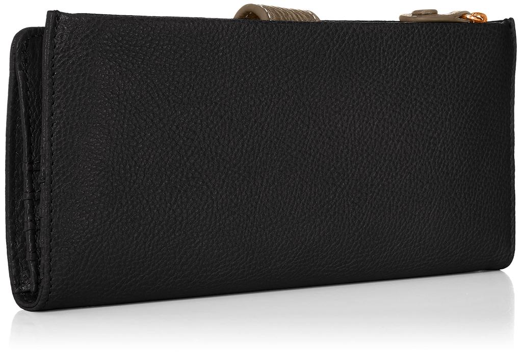 [Peeks Peak] Billfold Long Wallet, Black
