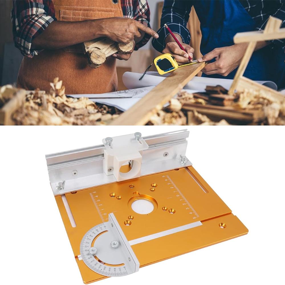 Woodworking Router Lift Tools Kit Aluminum Alloy Table
