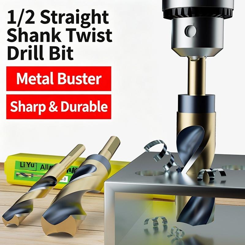 1Pcs Straight Shank 12-30Mm Speed Twist Drill Bit Cobalt Metal Stainless Steel Design For Concrete Tile Glass Ceramic Wood