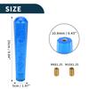 TUCKBOLD Car Shift 1 Universal for Automobiles and Manual with 2 Adapters Knob, 25cm, Blue, Set, Acrylic, Transmissions,