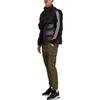 adidas Originals Trefoil Solid Logo Print Zip Weste mit Daunenfüllung Herren Weste Schwarz HL9185