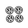 90Mm Wheels Centre Cap Emblem Logo Sticker For Vw Golf Passat Cc Polo Scirocco