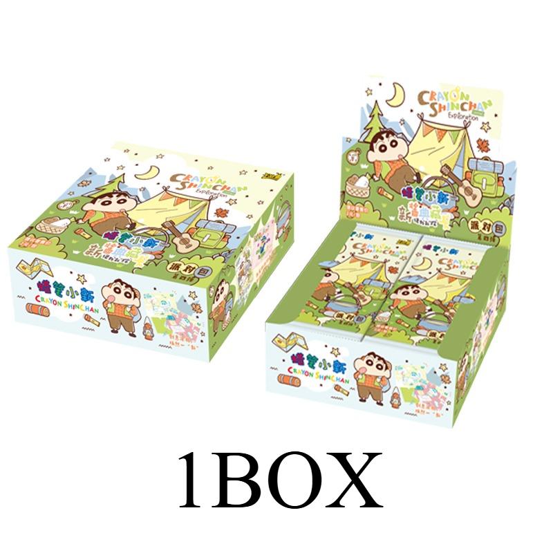 Crayon ShinChan New Sauce Collection Card conspicuous bag New Snow Romance Collection cards children Toys Gifts