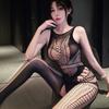 Teddy Hot Sexy Lingerie Women Black Full Bodystockings Open Crotch Erotic Underwear Lenceria Hot Caliente Porno Bodysuit Hose