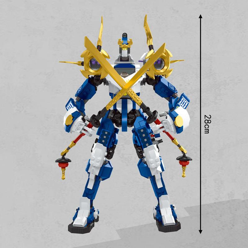 Animationsfilm Jay Walkers Titan Mech Bausteine Montage Ziegel Spielzeug Geschenk für Erwachsene Kinder