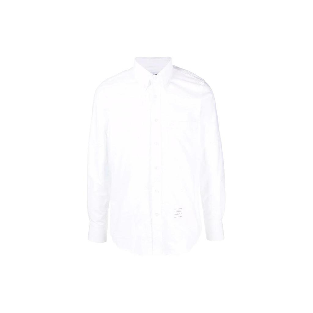 Thom Browne button-fastening long-sleeve shirt MWL272E-E0023-100
