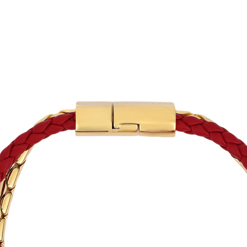 Bvlgari Logo Design Armband Damen Armbänder Rot 294704