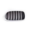 Griglia per BMW - Esterno Semi-Galvanizzato, Interno Nero (Parte 51137294485)