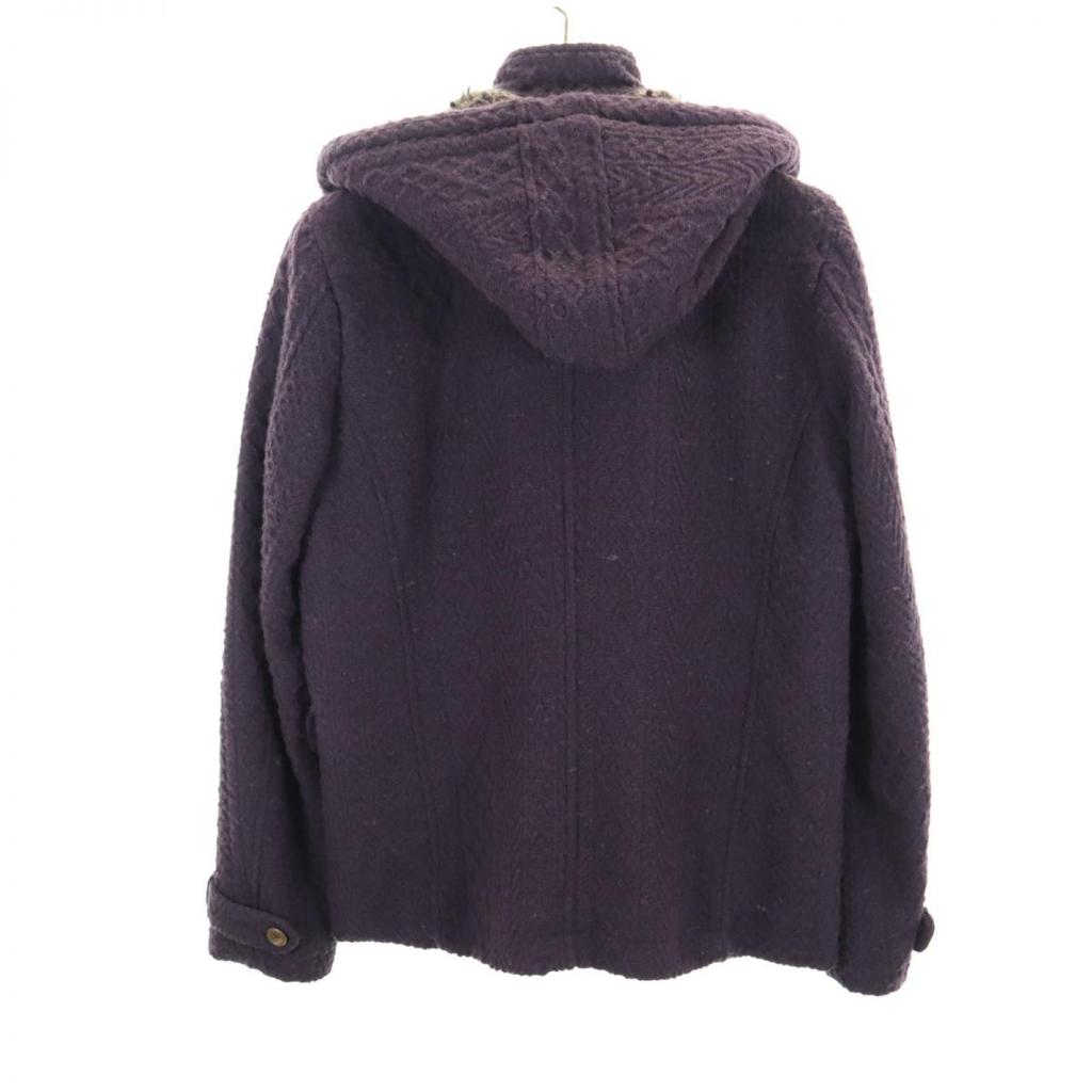 SHAREEF Made In Japan Wool Duffel Coat 2 Purple Made In Japan Men's Used