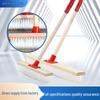Stiff Bristle Long-Handle Floor Brush for Bathroom, Kitchen, Tile, and Outdoor Cleaning