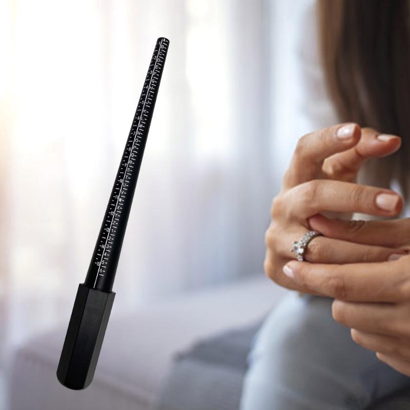 Mehrzweck-Kunststoffringe Größenmesser Einstellwerkzeug Dornensatz Schmuckherstellungswerkzeugsatz zum Anpassen von Ringen