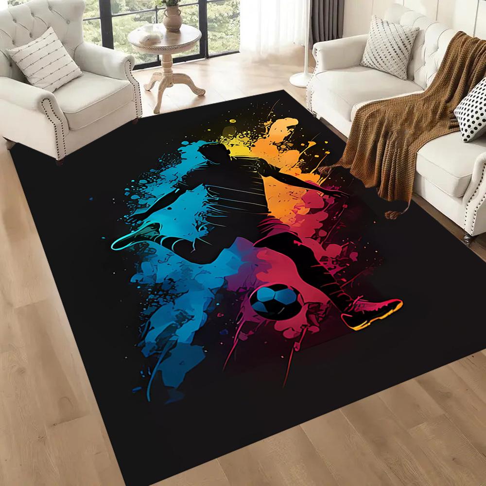 Dynamic Basketball Moves Floor Mats for Living Room, Bedroom and Room Decoration Are Suitable for Gifts.